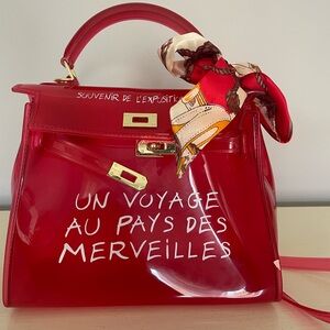 Red Designer Women's Bag